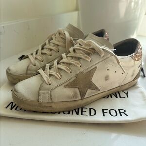 Golden Goose Superstar Classic with Glitter Heel